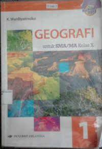 Image of GEOGRAFI utk SMA/MA kls X Kur.2013