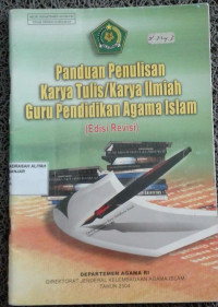 Image of Panduan Penulisan Karya Tulis/IKarya lmiah Guru Pendidikan Agama Islam