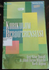 Image of Kurikulum Berdiferensiasi