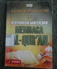 Image of Keutamaan dan Faedah Membaca Al-qur'an