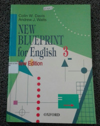 Image of New Blueprint For English 3 new edition