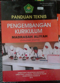Image of Panduan Teknis Pengembangan Kurikulum MA (doc. utama)