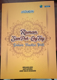 Image of ROMAN SAMPEK-ENG TAY dalam tradisi Bali