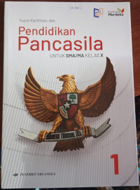 Image of Pendidikan PANCASILA untuk SMA/MA kelas X